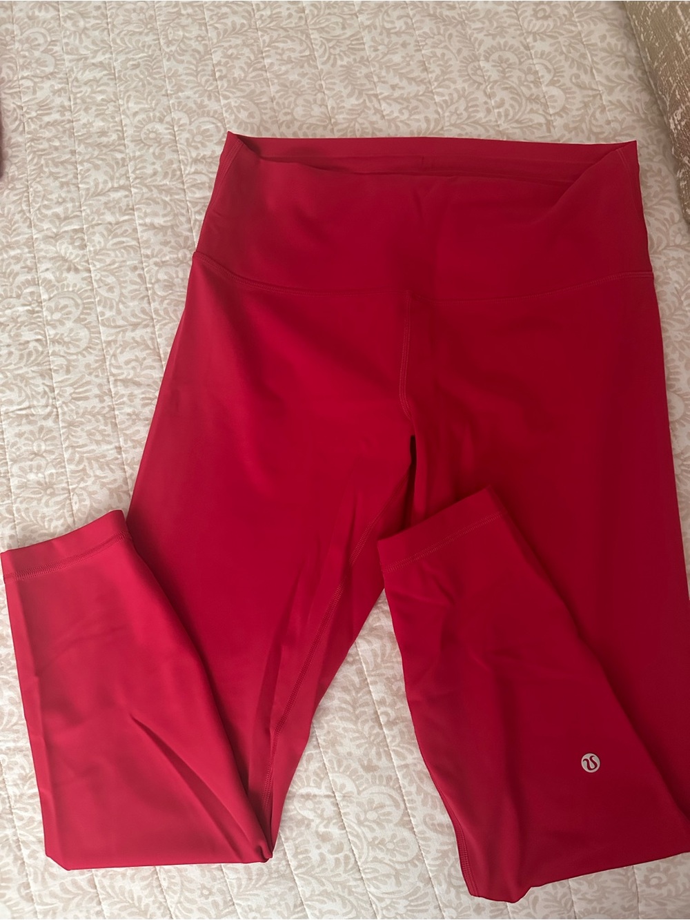 lululemon athletica Women's Red High-Rise Leggings